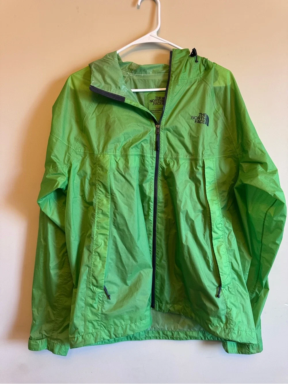 The North Face Bright Green Men's Hooded Jacket